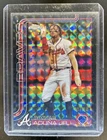 2025 Topps Chrome Ronald Acuna Jr. Black Geometric Refractor #/10 Braves