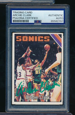 1975-76 Topps #96 Archie Clark signed auto autograph PSA/DNA green ink