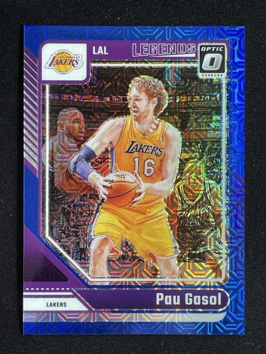 Pau Gasol 2024-25 Panini Donruss Optic Legends Choice Blue /24 #234