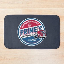Prime's Autoshop - Vintage Distressed Style - Garage  Bath Mat 40*60CM