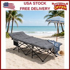 500Lb Adults Folding Sleeping Cot Guest Bed Heavy Duty Portable Cots Camping,Tra