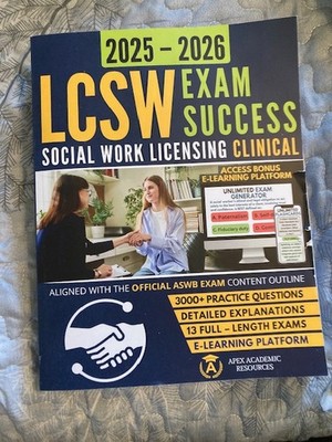 LCSW Exam Success -Social Work Licensing Clinical -  2025/2026 - New