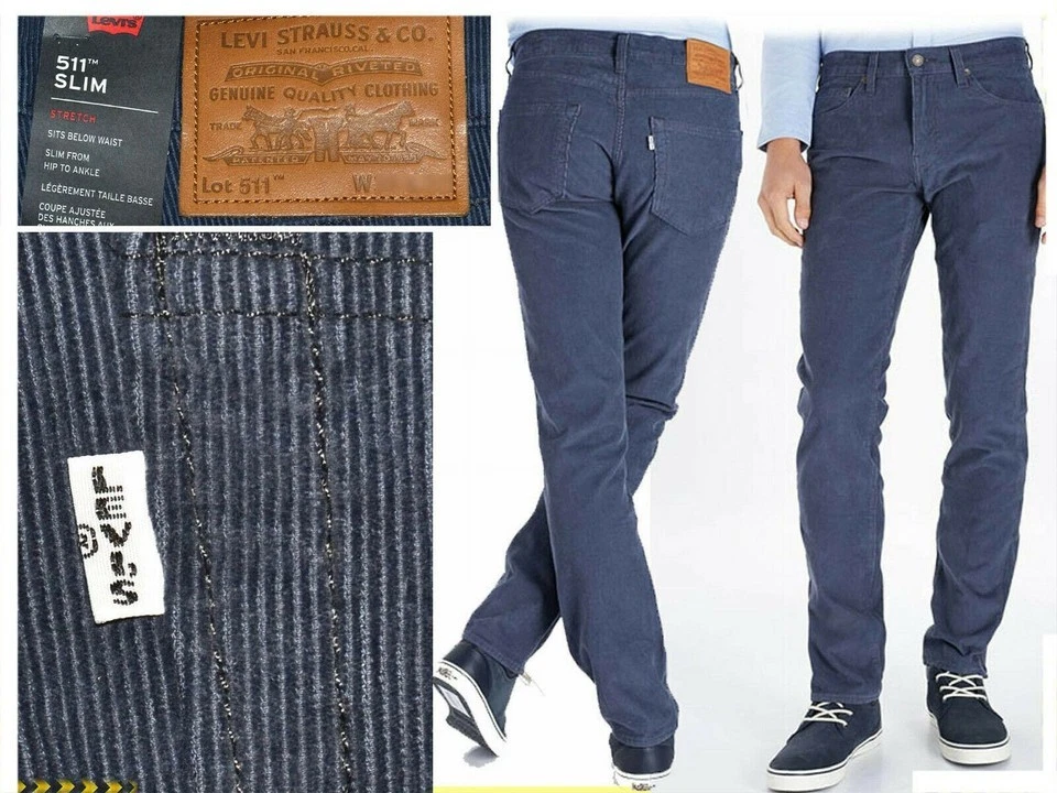 LEVI´S 511 Jeans Man 32x34 US / 48 Italy / 42 Spanish  LE33 T2P - Imagen 2 de 4