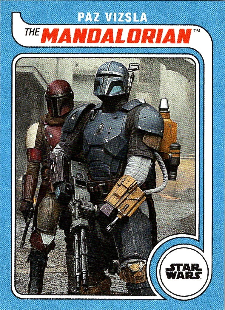 Paz Vizsla #94 Star Wars 2023 Topps Throwback Thursday trading card — raw and PSA graded price guide