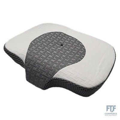 Elviros Kissen aus Memory Foam, Kopfkissen Nackenschmerzen, Schlafkissen, Ergono