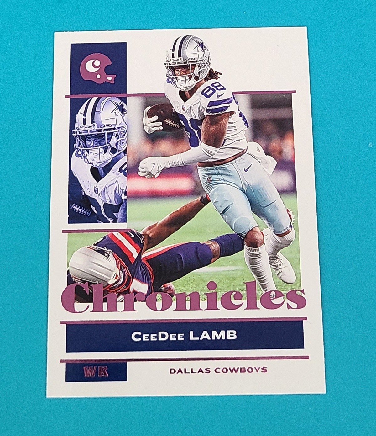 2021 Panini Chronicles Pink  #27 CeeDee Lamb  Dallas Cowboys Football Card R1