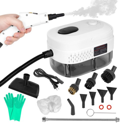 #ad 2500W High Pressure Steam Cleaner with Button Adjustment 15 in 1 Handheld S... $59.61