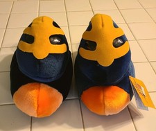 Slippers Original Golden State Warriors Mascot Thunder Plush 9.5"  Rare 2007 
