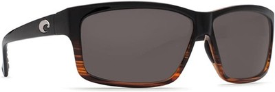 Costa Del Mar Unisex 06S9047 Cut Sunglasses - 52 Coconut Fade / Gray 580P -