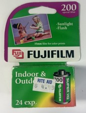 FujiFilm 200 Speed 24 Exposure Color Film