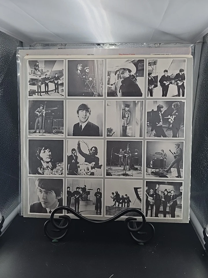 THE BEATLES Rarities LP 1985 SHAL-12060 2nd Cover G4 LA PRESS EX/EX - Image 4 of 4