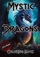 Mystic Dragons Coloring Book Joe Hammoud Taschenbuch Englisch 2024 Tredition