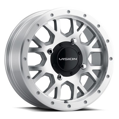 15x6 +38 Vision GV8 Invader 4x156 Machined Wheels (Set of 4)