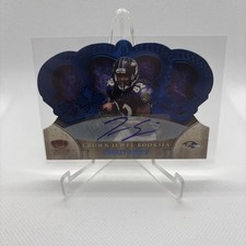 Torrey Smith 2011 Crown Royale Jewel Rookies /25 Sapphire Signatures #19 Auto RC