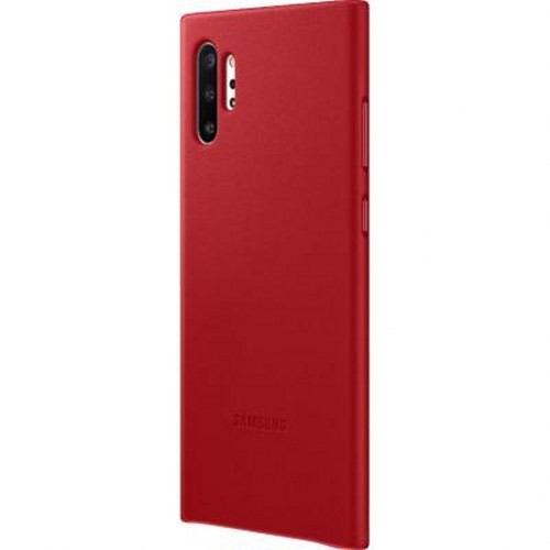 Coque en cuir véritable Note10 rouge étui rigide luxe EF-VN975LR