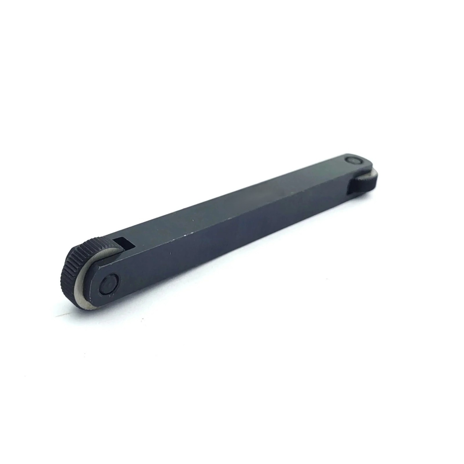 Double End Knurling Tool Holder Straight Linear Pattern Lathe Tool 1/2 Shank