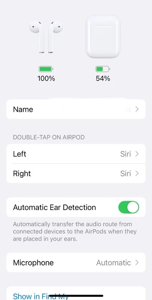 Apple AirPods 2da Generación Bluetooth Auriculares Intrauditivos Estuche de Carga Inalámbrica Foto 4 de 4