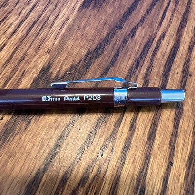 Vintage Pentel P203 0.3 mm Pencil Brown Japan | eBay