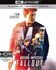 Mission: Impossible 6: Fallout New 4K UHD Blu-ray 