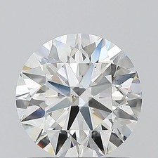 Round Brilliant 1 CT Cert. GIA Natural Mined Diamond Loose H color SI1 clarity 3780.00 per carat