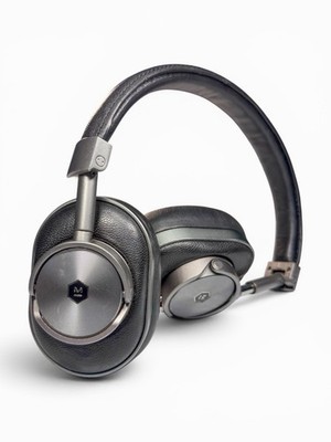 Master & Dynamic MW60 Wireless Bluetooth Over the Ear Headphones Black & Silver