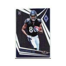 Miles Boykin Rookie 2019 Panini Phoenix #131 Baltimore Ravens Football Card NM. rookie card picture