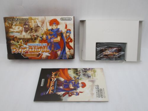 GBA Fire Emblem Seima no kouseki, Fuuin & Rekka no Ken 3Games w/ Box Japan FE - Picture 10 of 15