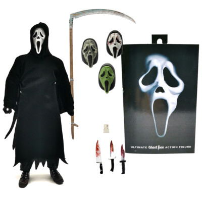 NECA Premium Scream Ghostface Ghost Face Ultimate 18cm Action Figure Model Toys