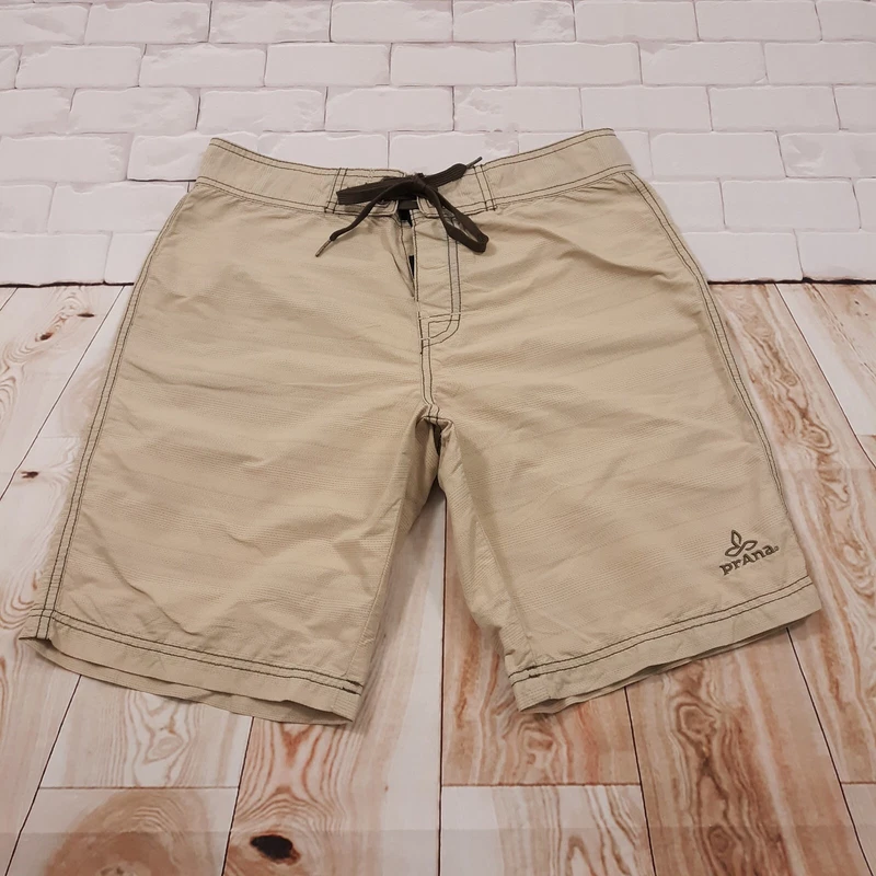 prana swim beach trunks casual shorts