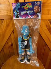 1996 McDonald's SPACE JAM BLANCO MONSTER Plush Toy 3935 open bag