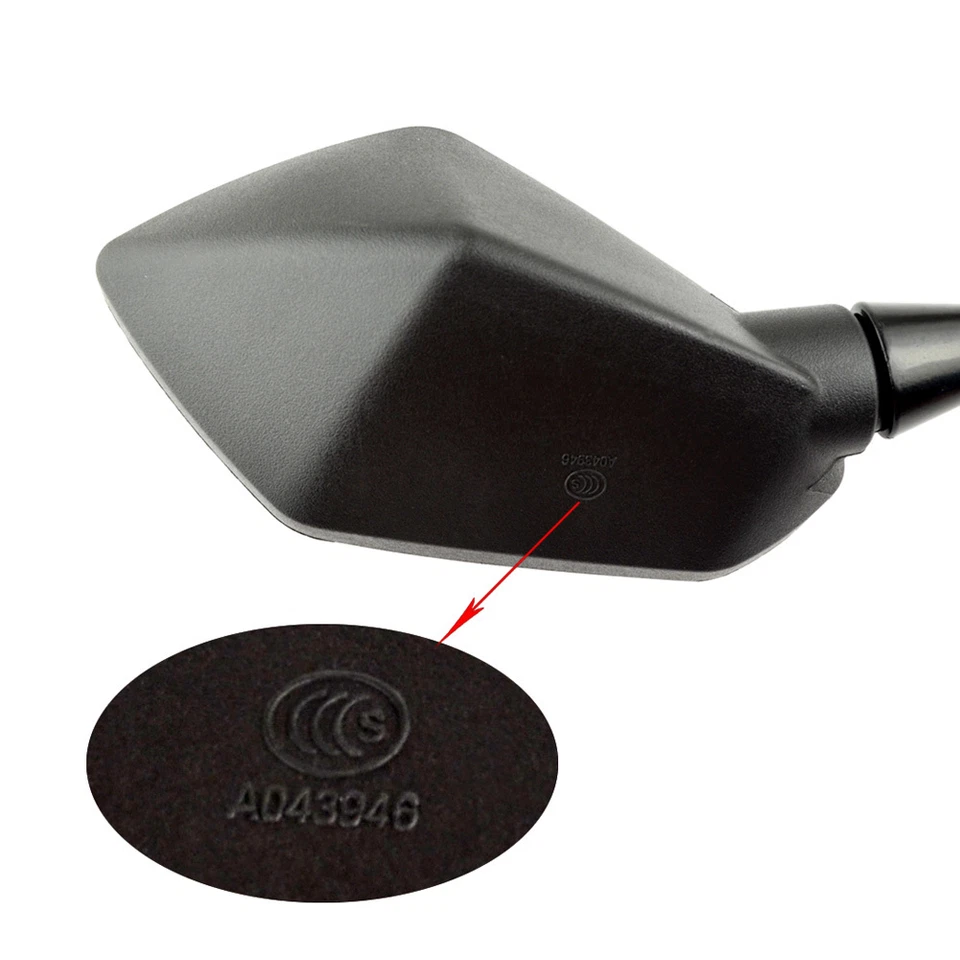 1 par de espejos retrovisores laterales para HYOSUNG GT125R GT250 GT250R GT650 GT650R GT650S Foto 3 de 4