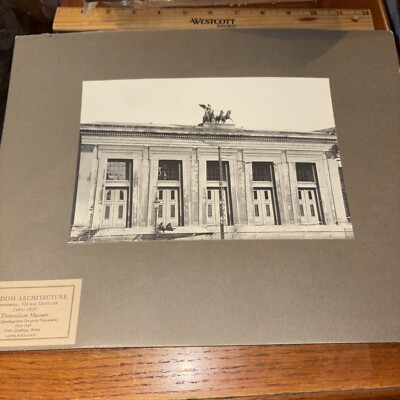 Antique Thorvaldsen Museum Mounted Swedish Architecture Photo Michael Binderboll
