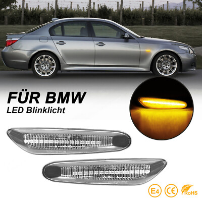 2X Für BMW 3er E46 E90 E91 5er E60 E61 E84 E82 Led Seitenblinker- Blinker NEU