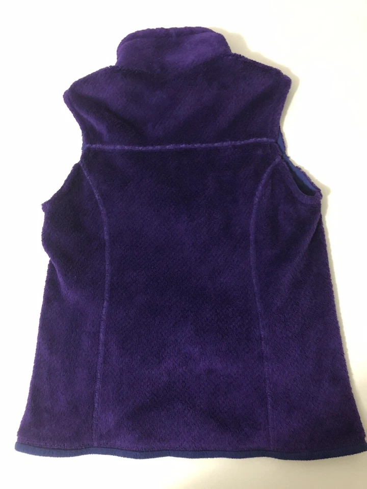 ФИОЛЕТОВЫЙ PATAGONIA ФЛИС SNAP T ЖИЛЕТ ЖЕНЩИН РАЗМЕР XS - Изображение 4 из 4