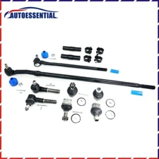 10PC Front Tie Rod End Adjusting Sleeve Ball Joints For 1980-1996 Ford F-150 4WD