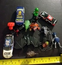 Junk Drawer Toy Lot 14 Pieces Bugs And Critters And Race Cars