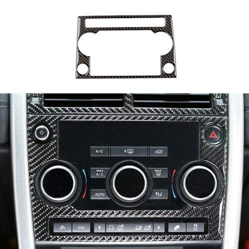 For Discovery Sport 2015-2019 Real Carbon Fiber Console AC Volume Switch Frame - Picture 4 of 6