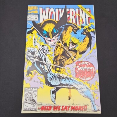 Marvel Comics Wolverine #60 September 1992 Larry Stroman Cover