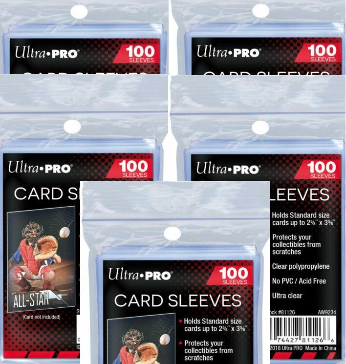 penny sleeves for football cards 1600 Count Card Trading Cards, Clear Sleeves 66 x 91mm, Soft Card Protectors, Acid-Free & Non-PVC Card Sleeves for MTG, TCG, Baseball Cards, Sports & Game Cards These ultra clear protective sleeves are great for protecting your standard 100 Counts Clear Penny Card