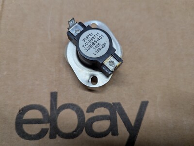 Carrier 1184421, 315241, 338085-401, l180-20F High Limit Switch w ...