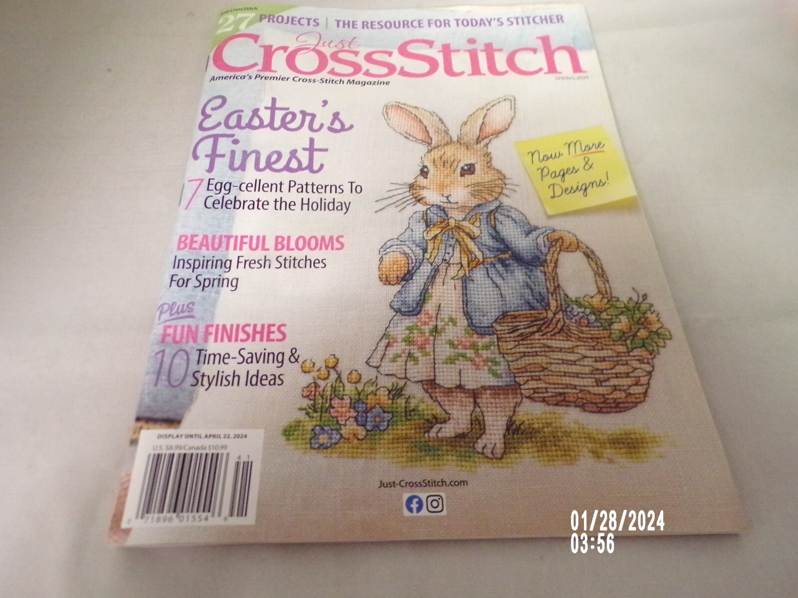 Just CrossStitch  Spring 2024 NEW