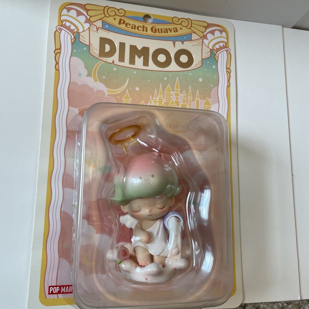 Authentic POP MART Dimoo 2022 Peach Guava mini Figure
