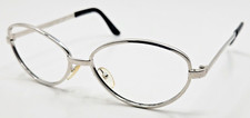 1970s Eyeglasses Model C.E.N LAURE Color Silver 52-20-140 NEW Never Used