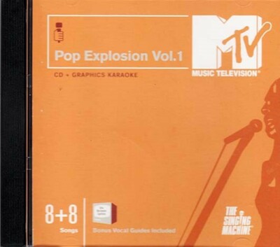 Pop Explosion, Vol. 1 Graphics MTV ~ Karaoke ~ Pop ~ CD ~ Good