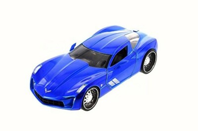 97469) BY JADA 2009 CORVETTE STINGRAY  CONCEPT. DIECAST, 1:24 scale, blue,no box