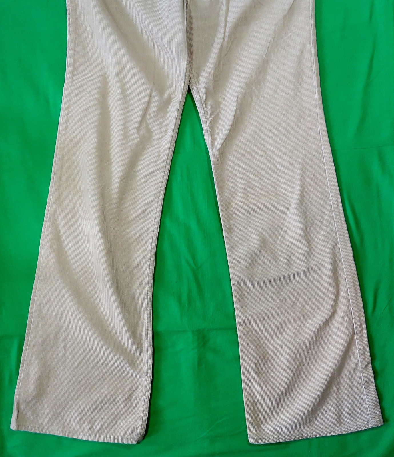 Levis Vintage Corduroy Pants 1970's Bellbottom Tan Co… Gem