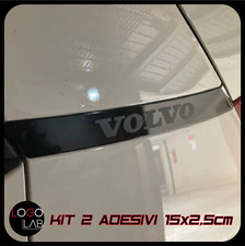 KIT 2 ADESIVI prespaziati scritta VOLVO per modanature montante XC 40