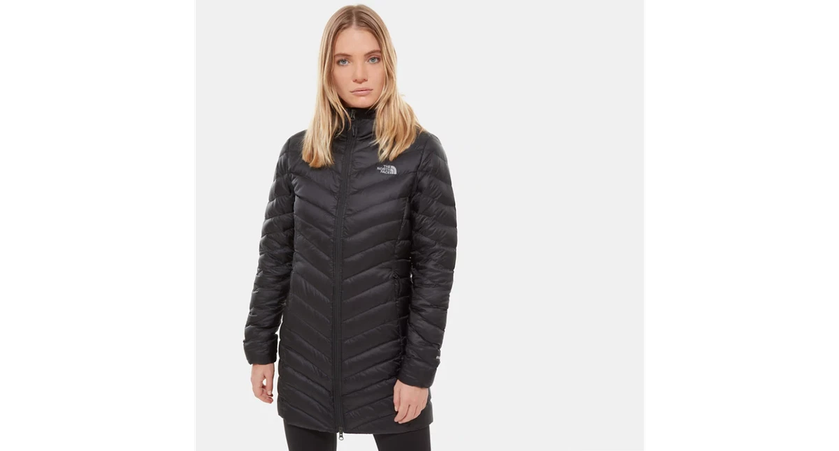North face store trevail parka grey
