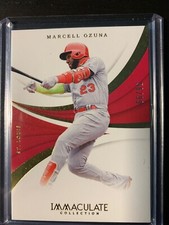 2018 Immaculate Baseball Macrell Ozuna 56/99 St. Louis Cardinals
