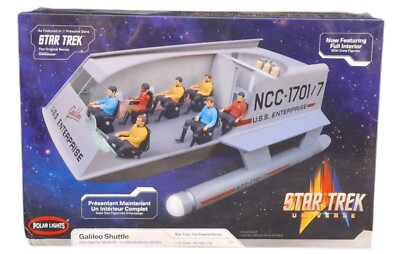 Star Trek TOS Galileo Shuttle Modellbausatz im Maßstab 1:32 von Polar Lights